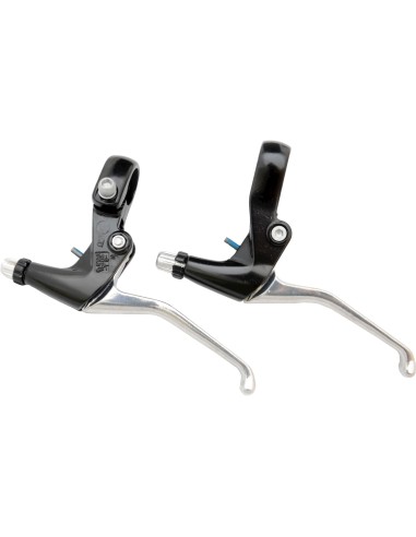 Simson remgreep set lang alu zwart