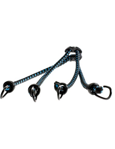 Simson spinbinder zwart/blauw