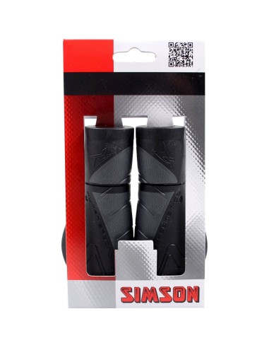 Simson handvatten Ergo zwart