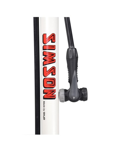 Simson vloerpomp hogedruk Pro met manometer