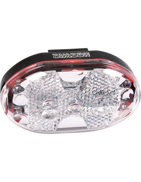 Simson koplamp 5 led batterij stuurbocht