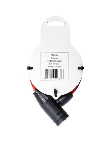 Simson kabelslot kinder sortie