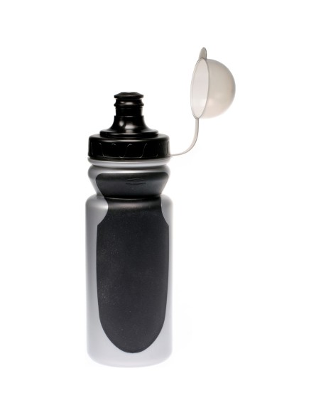 Simson bidon Grip 550ml zwart/grijs met stofkap