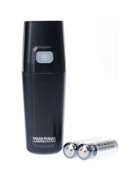 Simson koplamp Bundle batterij 25 lux stuurbocht