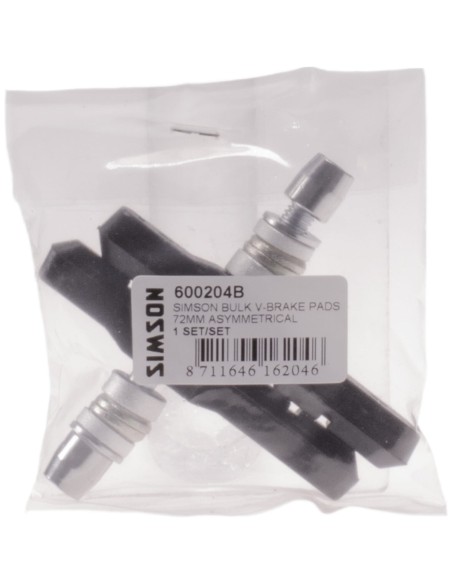 Simson remblok V-brake 72mm doos (25)