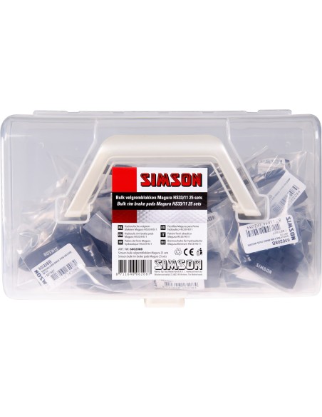 Simson remblok set Magura HS11/33 velgrem doos (25)