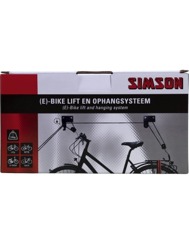Simson E-bike lift en ophangsysteem