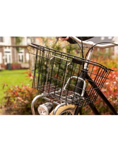 Steco mand Vintage mat zwart