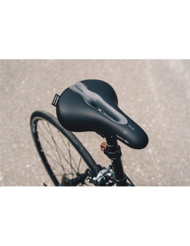 Terry zadel Fisio Flex gel dames zwart