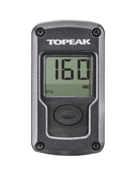 Topeak minipomp Turbo Morph Digital met pompslang 13 cm