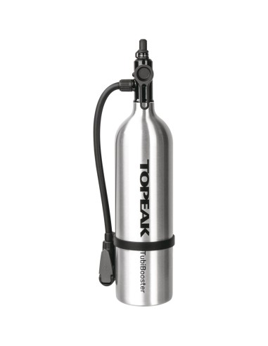 Topeak TubiBooster X met pompslang 26 cm