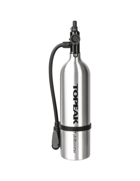 Topeak TubiBooster X met pompslang 26 cm