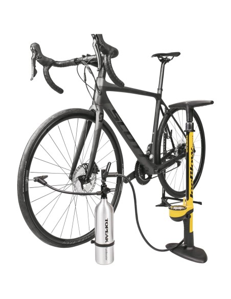 Topeak vloerpomp TubiBooster X