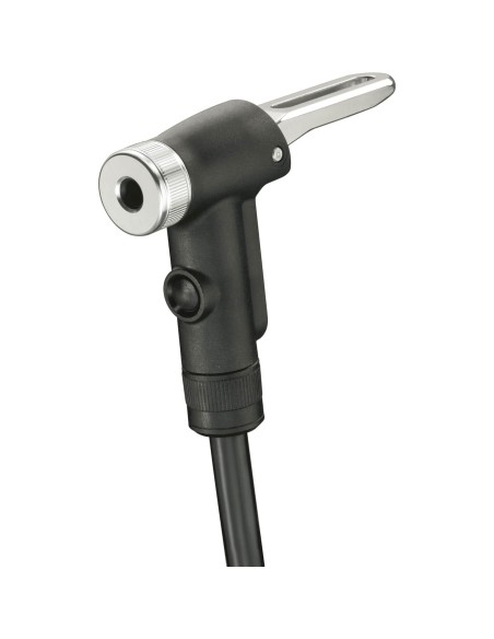 Topeak vloerpomp JoeBlow Booster black met pompslang 153 cm