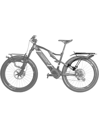 Topeak spatbord achter Tetrarack Fender M2