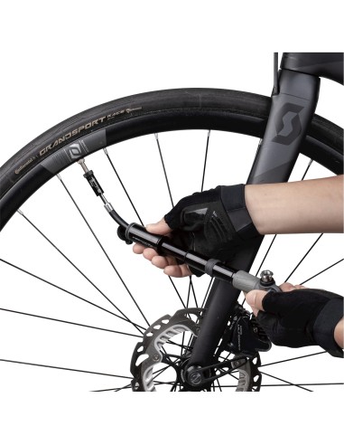 Topeak minipomp Hybrid Rocket HP Mini zwart