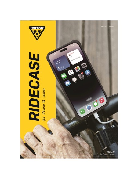 Topeak telefoonhouder RideCase iPhone 14 Plus & bevestiging