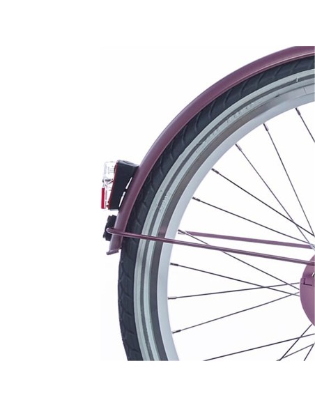 Alpina spatbord set 24 Mood dark mauve matt