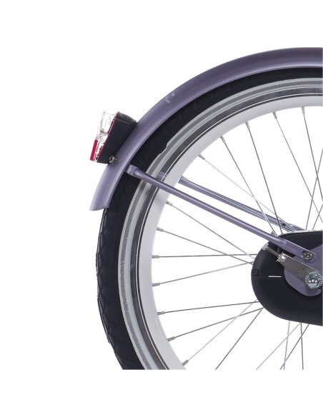 Alpina spatbord set + stang 22 Ocean hazy lavender matt