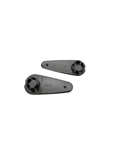 Cortina crankdop druppelvorm zwart