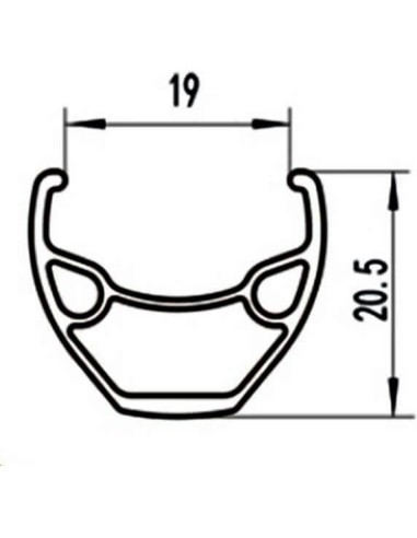 Cortina velg J19SEG basalt grey