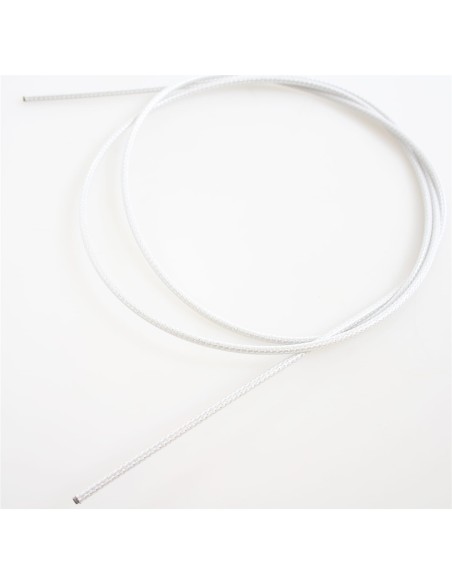 Cortina buitenkabel schakel white braid
