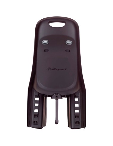 Polisport achterzitje Bubbly MIK-HD black/dark grey