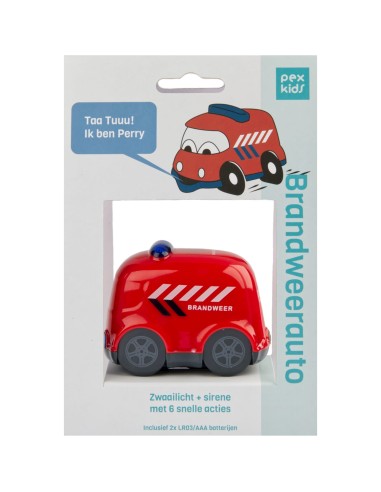 PexKids toeter brandweerauto Perry