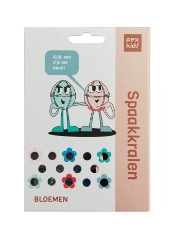 PexKids spaakkralen bloempjes (12)