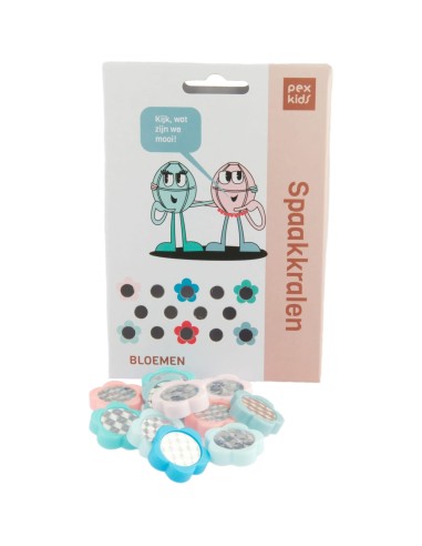 PexKids spaakkralen bloempjes (12)