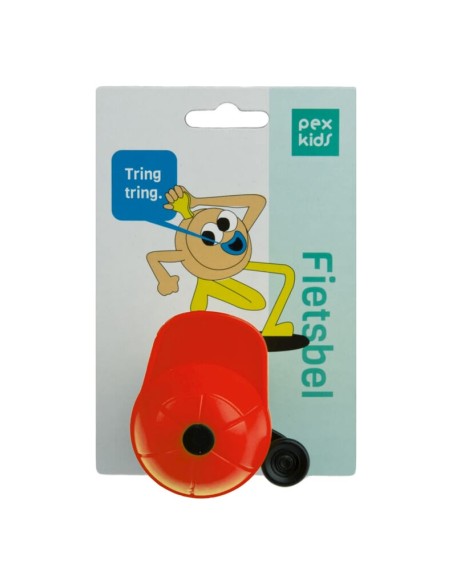 PexKids fietsbel Pietje met pet