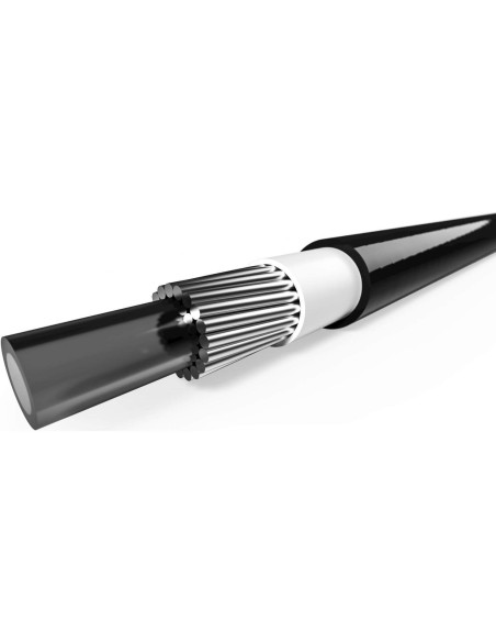 Elvedes rol schakel buitenkabel met liner 4.1mm wit 30m