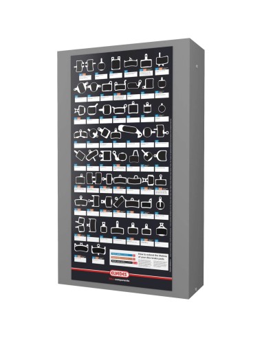 Elvedes schijfremblok display (leeg)