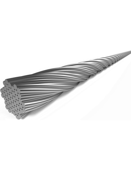 Elvedes schakel binnenkabel rvs Slick 49dr nippel 4x4