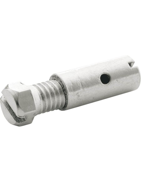 Elvedes schroefnippels 6×14mm messing (50)