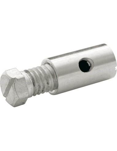 Elvedes schroefnippels 8×15mm messing (25)