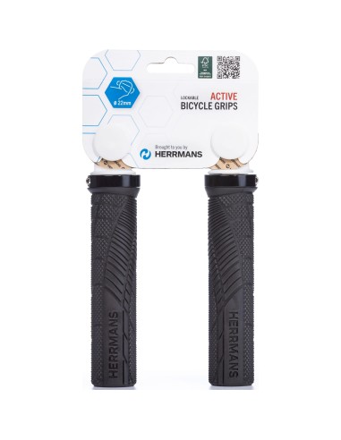 Herrmans handvatten Shark lock 130mm zwart