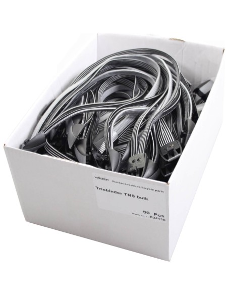 Doos Widek triobinder uni bev zwart/grijs (50)