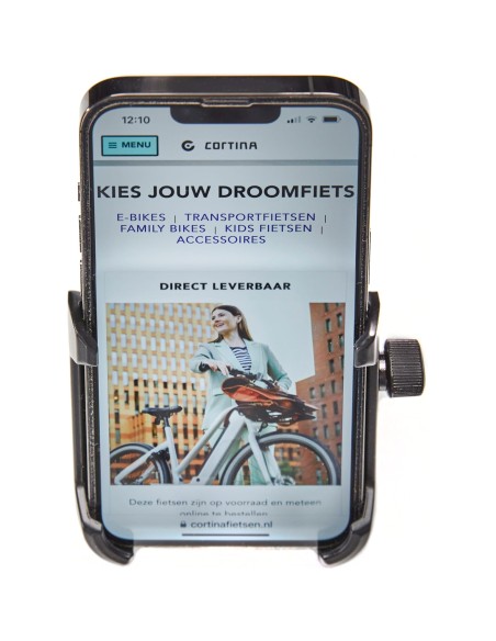 Cortina Telefoonhouder (stuurpenbevestiging)
