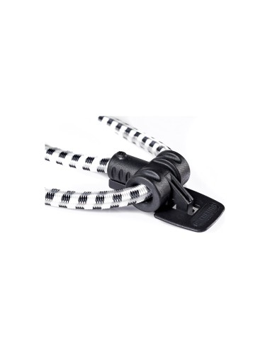 Cortina snelbinder Jakarta 62 cm wit/zwart