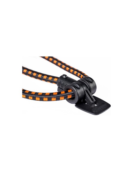 Cortina snelbinder Jakarta 62 cm zwart/oranje
