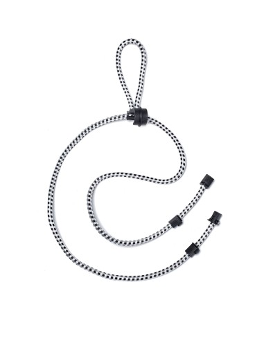 Cortina snelbinder Loopfix Jakarta wit/zwart