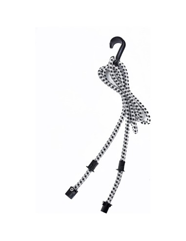 Cortina snelbinder Loopfix Jakarta wit/zwart