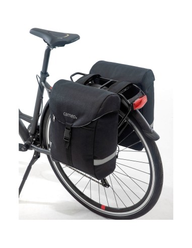 Cameo fietstas dubbel Sports bag black 28L