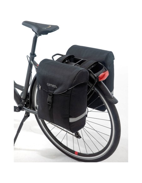 Cameo fietstas dubbel Sports bag black 28L