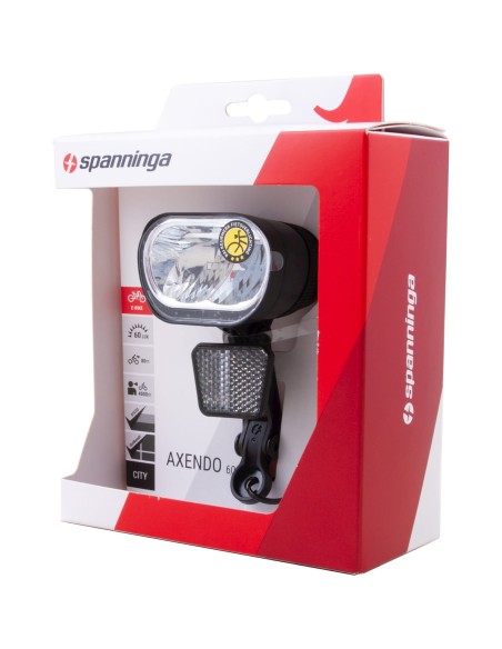 Spanninga koplamp Axendo 60 XE 6-36v E-bike