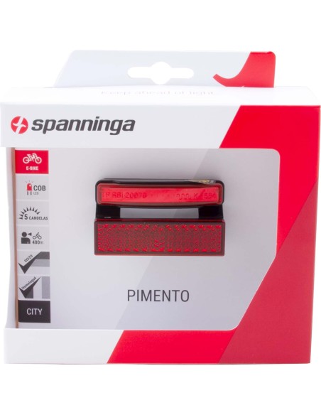 Spanninga achterlicht Pimento E-bike 6-36v 50mm