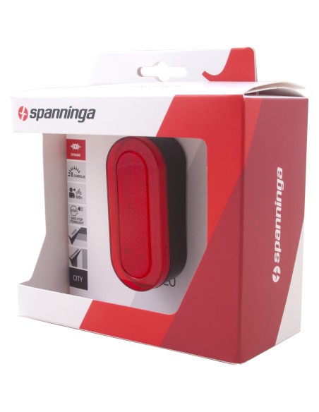 Spanninga achterlicht Halo Guard XDS dynamo spatbord