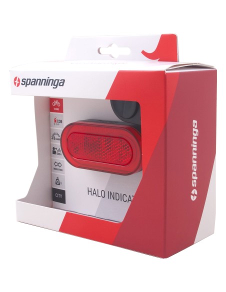 Spanninga achterlicht Halo XEIw E-bike 6-48v 50 mm + SW009