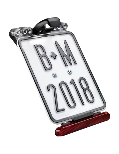 Busch + Müller nummerplaat houder speedpedelec